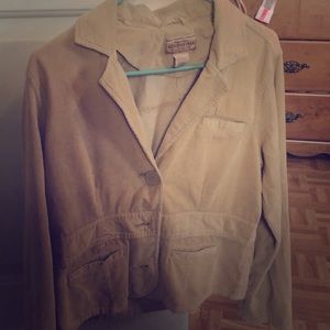 Corduroy beige jacket